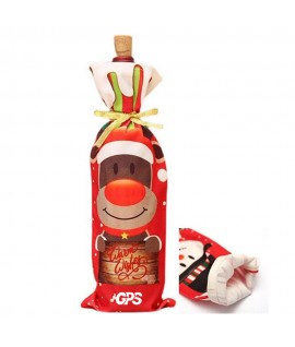 12 5/8 " Christmas Wine Bottle Covers