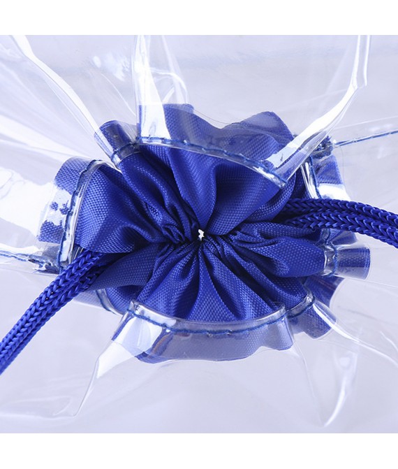 Transparent PVC Drawstring Bag