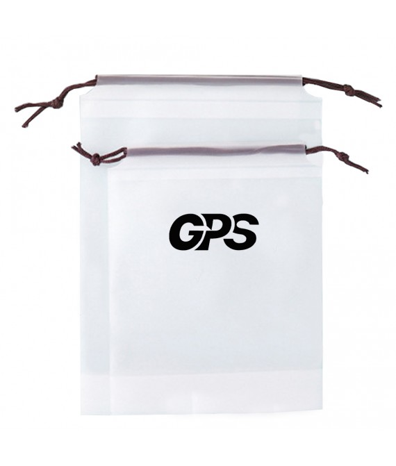 White Storage Drawstring Bag