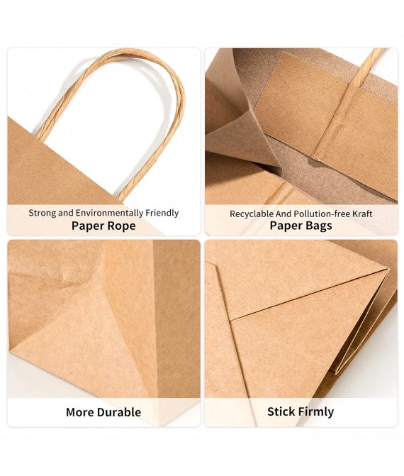 Kraft Paper Bag With Handle