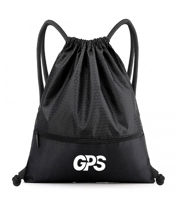 Waterproof Zipper Drawstring Backpack