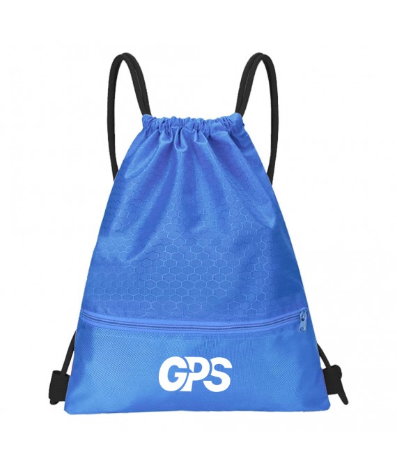 Waterproof Zipper Drawstring Backpack
