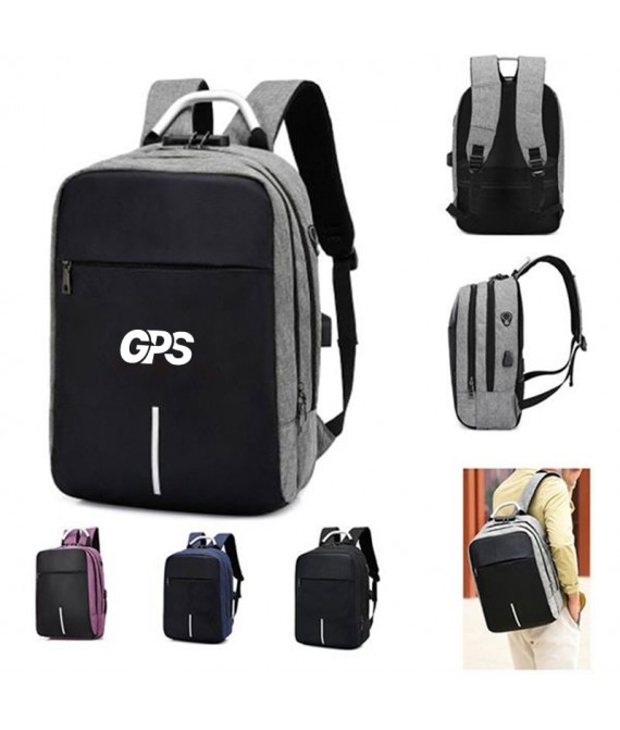 Anti Theft Smart USB Charging Backpack