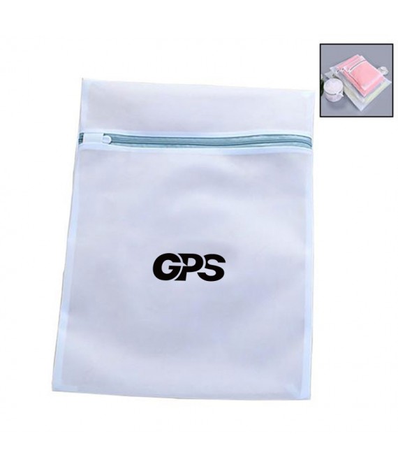 Zippered Mesh Laundry Bag
