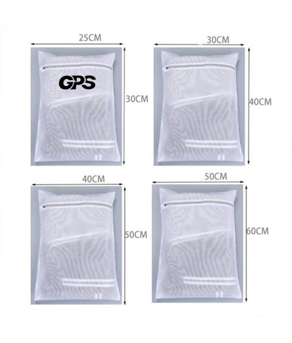 Zippered Mesh Laundry Bag