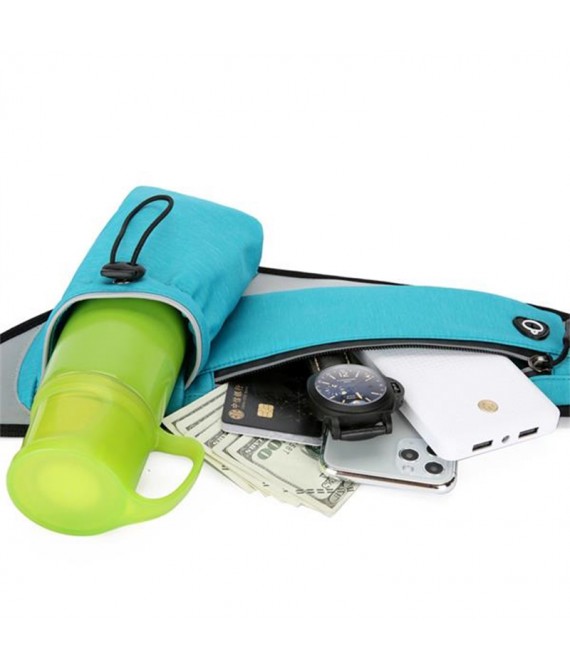 Sports Fanny Bag With Water Bottle Holder