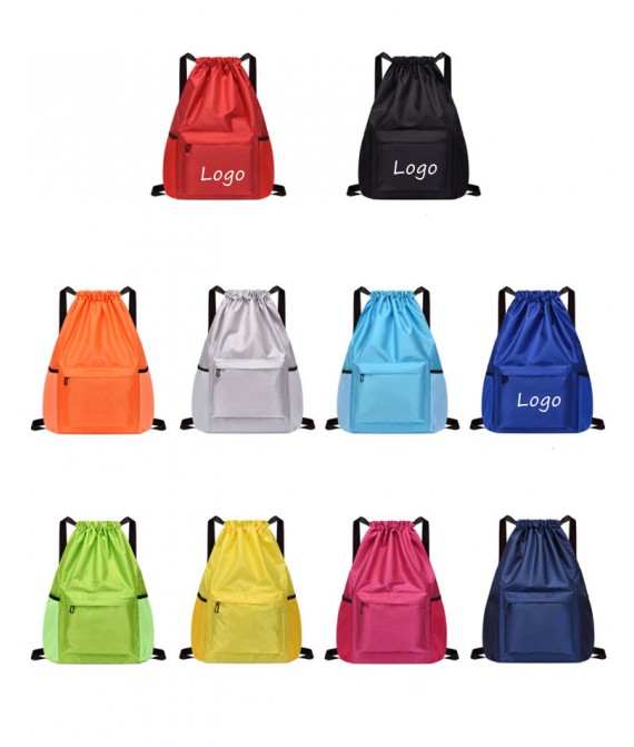Waterproof Drawstring Gym Backpack