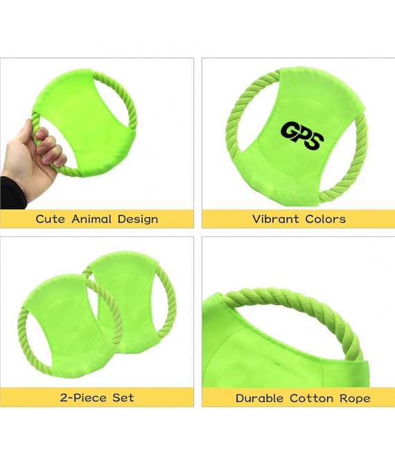 Pet Toy Cotton Rope Frisbee