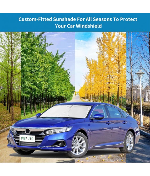 QuickFlip Car Silver Sunshade