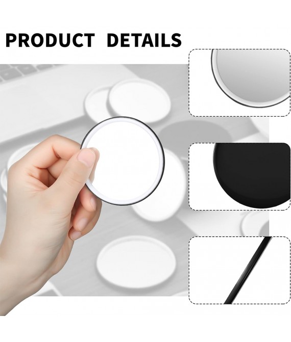 PocketGlow Compact Promotional Tinplate Mirror