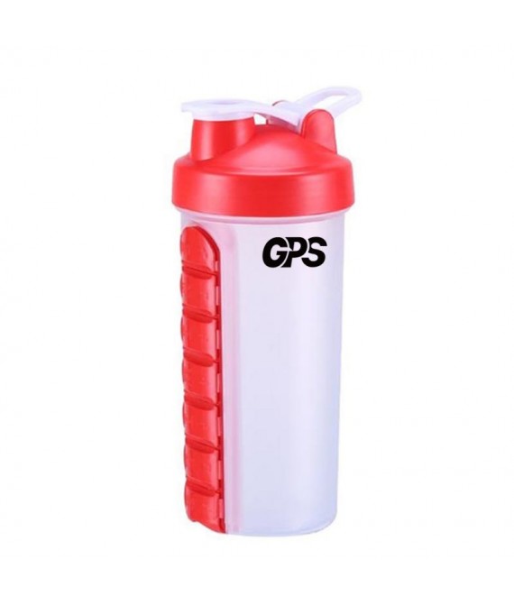 7 Compartments Pill Case with Water Bottle