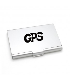 3 5/8 " Aluminum Alloy Business Card Holder