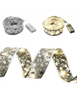 2 " Width Christmas Tree Ribbon Lights