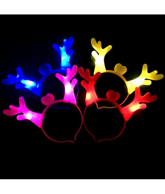 Christmas Shining Deer LED Hair Hoop