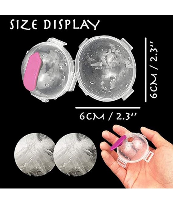 4 PCS Round Ice Cube Molds