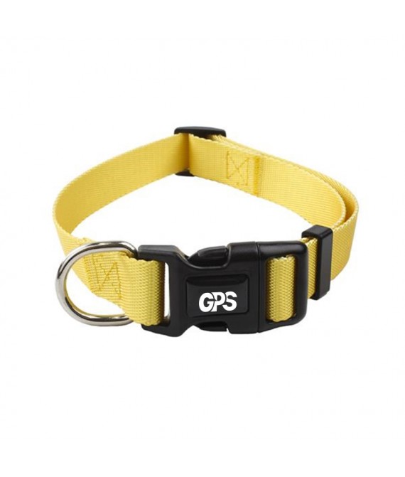 3/4 " Width Gradient Nylon Pet Collar with Traction Rope