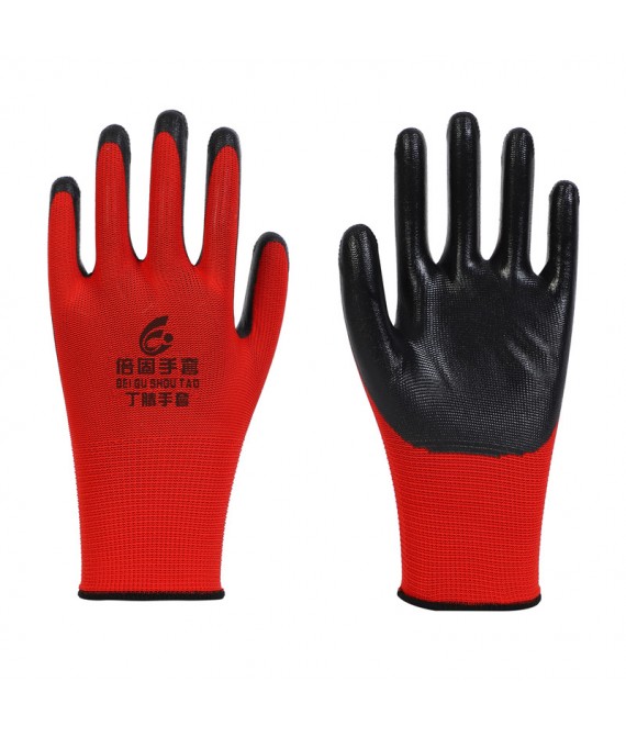 13 Needle Nitrile Work Gloves