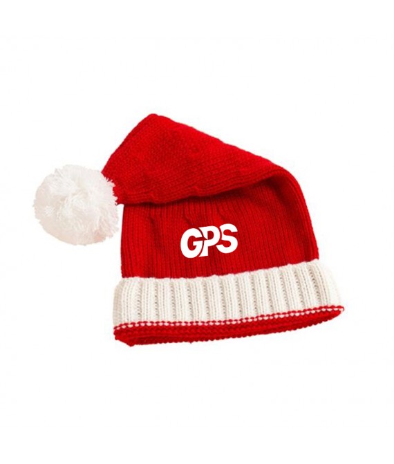 15 3/4 " Red Knit Christmas Hat