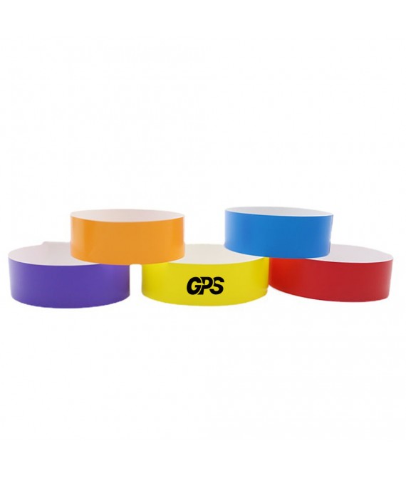 9 7/8 " Paper Bracelets Wrist Band