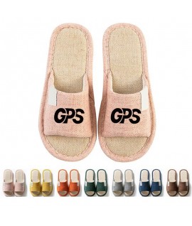 Indoor Linen Slippers