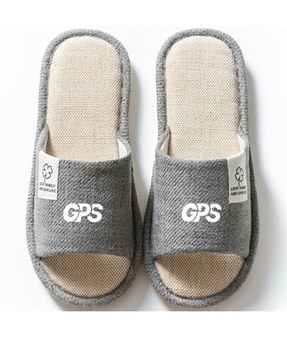 Indoor Linen Slippers
