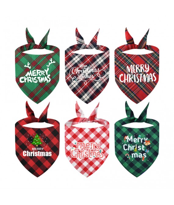 15 3/4 " Christmas Pet Saliva Towel