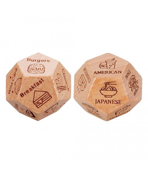 1 1/8"  Food Decision Dice