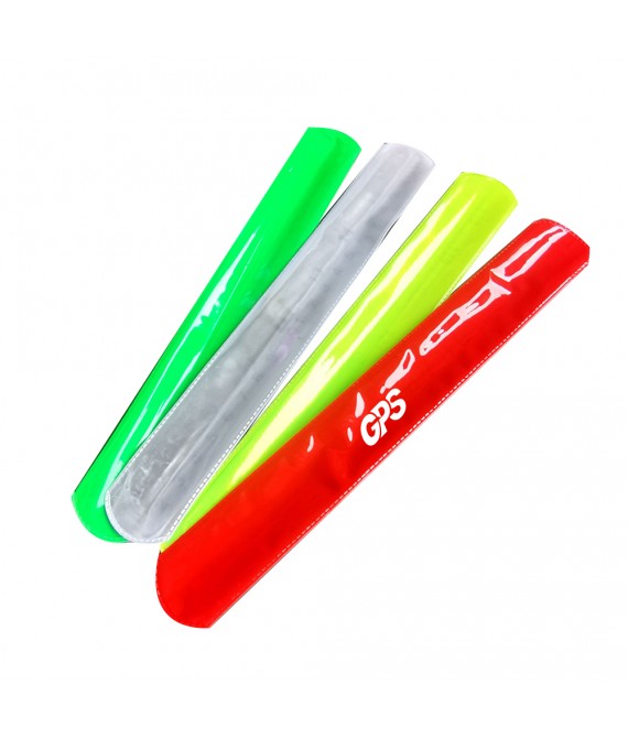 9 " PVC Reflective Slapping Bracelet