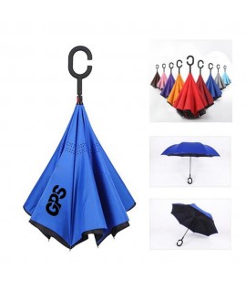 190T Pongee Reverse Umbrella C-Type