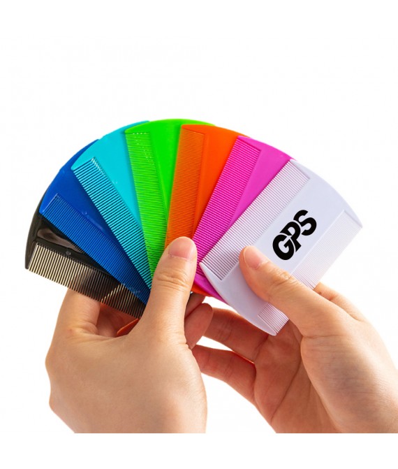 3 1/2 " Plastic double-sided pet comb