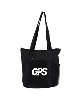 600D Oxford Black Shopping Bag