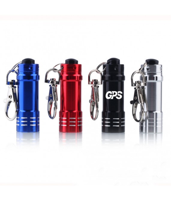 3 LED Flashlight with Lobster Clip