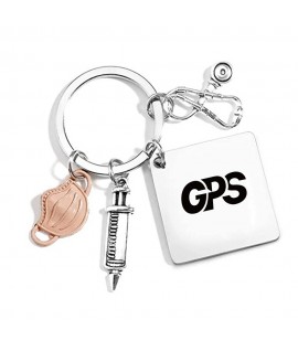 1 1/4 " Nurse Student Gift Keychain