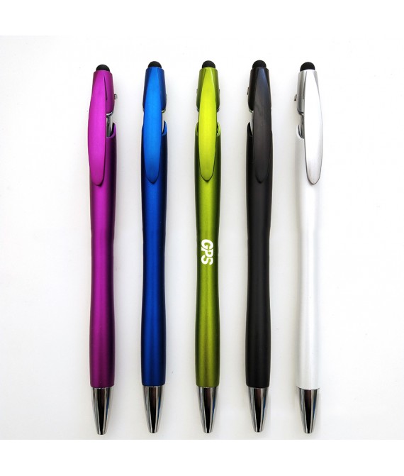 5 3/4 "European Design Ballpoint Pen with Stylus