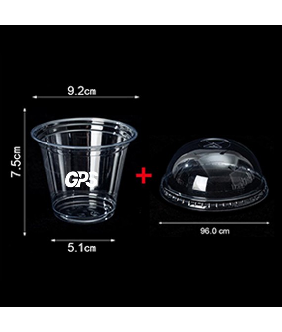 9 OZ. Plastic Disposable PET Cup