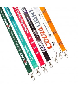  3/4" Single Ended Dye-Sublimation Lanyard 36" Length
