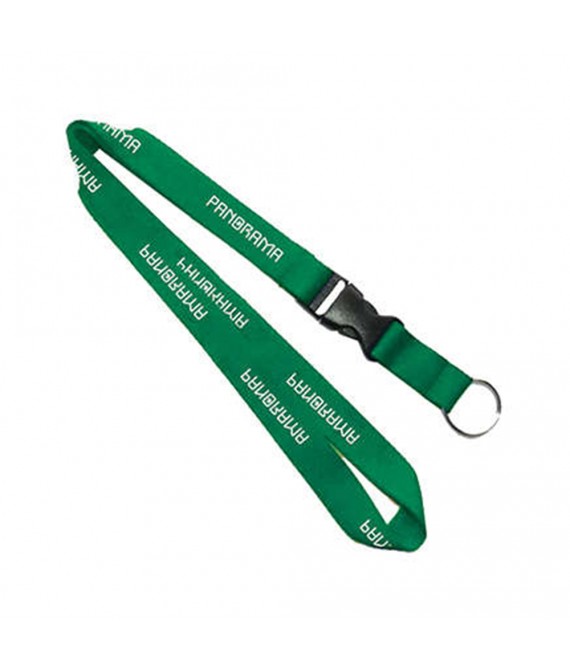  3/4" Single Ended Dye-Sublimation Lanyard w/Safety Break or Buckle Release