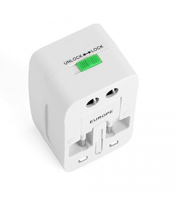 2 USB Universal Travel Adapter