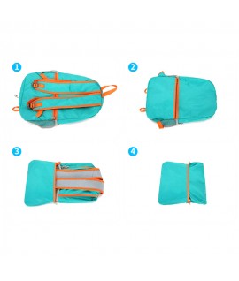 2 Shoulder Lightweight Foldable Hiking Backpack