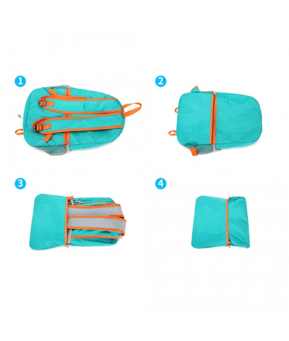 2 Shoulder Lightweight Foldable Hiking Backpack