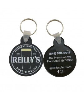 3.3" Soft PVC Customizable Shape Double-sided Keychain