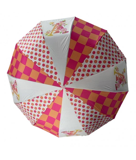 12 Double Ribs Windproof Automatic Folding Travel Umbrella