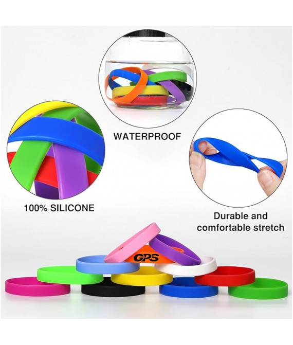 Custom Printed Silicone Wristbands