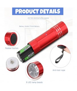 Portable Aluminum Flashlight