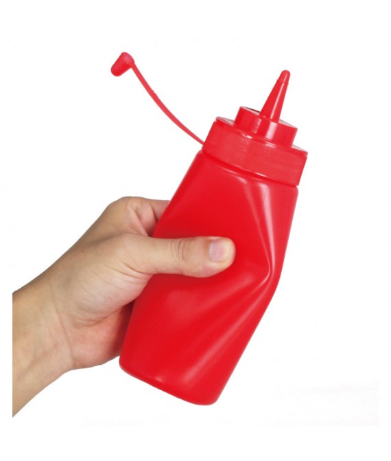 Single Hole Kitchen Sauce Squeeze Bottle