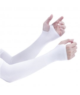 Extended ice sleeve outdoor gloves riding driving arm cover