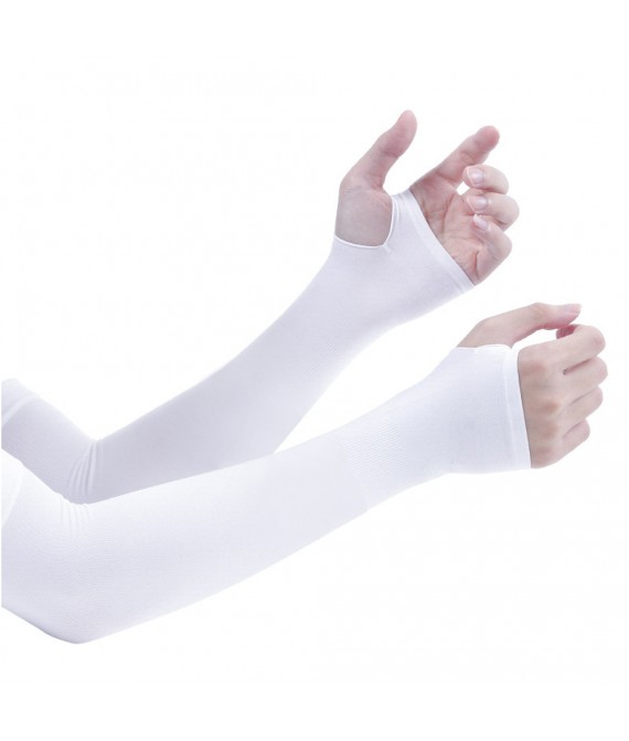 Extended ice sleeve outdoor gloves riding driving arm cover