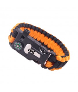 Multi Functional Outdoor Survival Bracelet