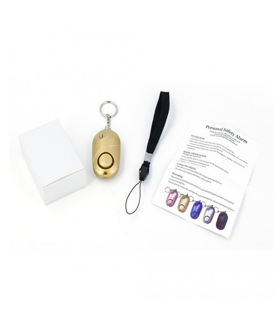 Self Defense Personal Safety Alarm with LED