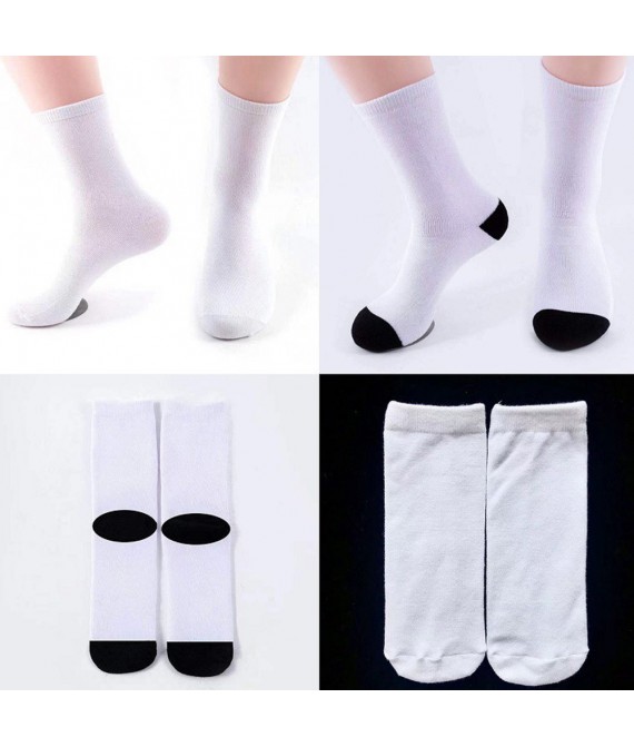 Medium Tube Polyester Cotton Socks